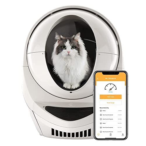 LitterRobot 3 Connect & Ramp by Whisker Automatic, SelfCleaning Cat Litter Box, WiFi Enabled