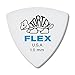 Jim Dunlop Dunlop Tortex Flex Triangle 1.0mm Blue Guitar Pick-6 Pack (456P1.0)