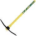 Pick Mattock with Heavy Duty Forged Construction, Adze and Ergonomic Non-Slip Handle for Gardening, Hunting, Landscaping and Outdoor,36 Inch