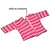Doll T-Shirts Set of 10 - Doll Clothes fits All 18 Inch Dolls (Striped)