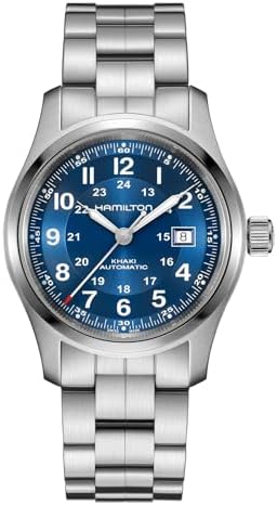 Amazon.com: Hamilton Men's Khaki Field 38mm Steel Bracelet & Case