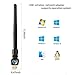 Wsky 1200Mbps Wireless USB WiFi Adapter - Best Dual Band (2.4G/300Mbps+5.8G/867Mbps), USB Laptop Network Adapters, Perfect for Win10/8.1/8/7/XP Mac OS 10.4-10.12 Linux(Kernel 2.6X-4.1X)