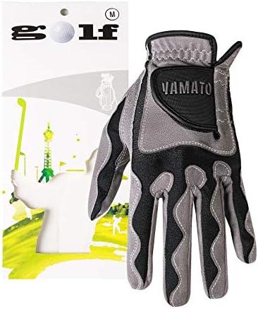 YAMATO Mens Golf Gloves Premium Microfiber Soft Breathable Left Hand Golf Glove with Superior Grip YAMATO Mens Golf Gloves Premium Microfiber Soft Breathable Left Hand Golf Glove with Superior Grip