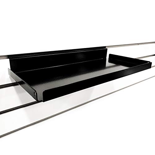 Metal Slatwall Shelf w/ .5