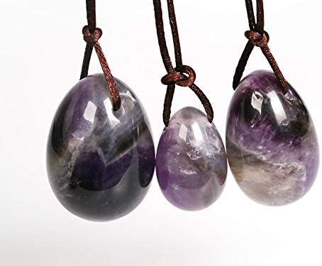 Amazon Com Yuanxi Natural Rose Crystal Quartz Drilled Yoni