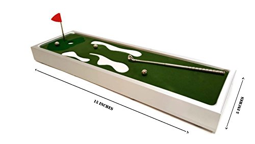 Barwench Games' Executive Tabletop Golf, Aluminum Framed Deluxe Edition
