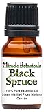 Miracle Botanicals Black Spruce Essential Oil - 100% Pure Picea Mariana - 10ml or 30ml Sizes - Therapeutic Grade - 10ml