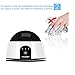 Steam Off Gel Nail Remover Machine, Portable Gel Nail Polish Acrylic Dip Nails Steamer, Remover Nail Resurrection Harmless Machine Nail Art Tools for Beauty Salon & Home Use (Black)