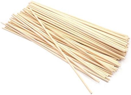 Amazon リードディフューザー用 100 天然ラタン素材 ラタンスティック 香りリードスティック 詰め替え 交換用 リフィル 23cm 直径3mm 50本入 無染色無添加 ナチュラル Flying Flower リードディフューザー