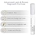 Eyelash Growth Serum, 100% Natural Eyebrow Lash Enhancer Boost Rapid Growth to Longer, Luscious Lashes & Eyebrows Hypoallergenic