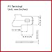 Beiter DC Power APC-UPS Backups RS1500 These Batteries are High Performance, Rechargeable (2)12V9ah Replacement for APC RBC109