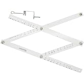 Pantograph Drawing Tool for Enlarging and Reducing Drawings - Adjustable Ratio Art Scaler, Precision Copying Instrument for Artists, Crafters, Students with Drawing Pen &amp; Tips (style A)