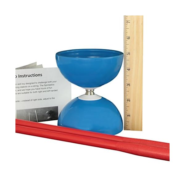 Spintastics Blue Diabolo Pro Chinese Yoyo Juggle a Lot