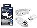 Samsung Adaptive Fast Charging Travel Charger With C & Micro USB Cable with OTG Micro & C TYPE For S6,S7,S8,S9,S10,Edge,+ Note4,Note5,Note8,Note9 - Made in Vietnam (Kit)