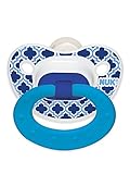 NUK Marrakesh & Whales Puller Pacifier , Colors and Pattern May Vary ,18-36 Months