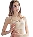 OTIOTI 3 Pack Nursing Bra for Breastfeeding Women Maternity Bralette Wireless Sleeping Bras(Black/Beige/White,L)