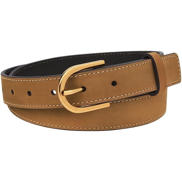 Patricia Nash Leather Vietri Tooled Belt (Black, M) at  display picture 1