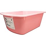 Amazon.com: Wash Basins – Rectangular Plastic Hospital Bedside Soaking ...