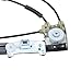 A-Premium Power Window Regulator with Motor Compatible with BMW 528i 1997-1999 540i 1997-1999 Rear Driver Side