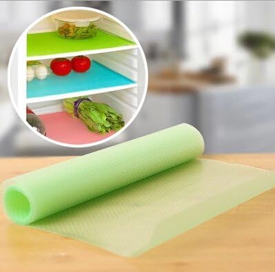 Silicone Can Be Cut Anti-bacterial Anti-fouling Refrigerator Pads Mildew Moisture Absorption Pad,set of 4,45x30x0.01cm