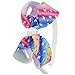 7Rainbows 10pcs Girls Unicorn Hair Bows On Headband Pineapple Hair Hoop Princess Dance Headbands.