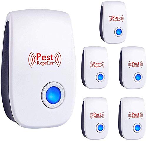 Bocianelli Ultrasonic Pest Repeller, 6 Packs, Electronic Indoor Plug in for Insects, Mice,Ant, Mosquito, Spider, Rodent, Roach, Mosquito Repellent for Children and Pets' Safe Bocianelli Ultrasonic Pest Repeller, 6 Packs, Electronic Indoor Plug in for Insects, Mice,Ant, Mosquito, Spider, Rodent, Roach, Mosquito Repellent for Children and Pets' Safe