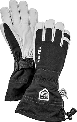 Hestra Leather Heli Ski and Ride Glove with Gauntlet