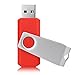 KOOTION 10PCS 1GB USB 2.0 Flash Drives 10 Pack Flash Drives Pen Drives Memory Stick Thumb Drives, Red