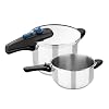 Monix Veloce RVS snelkookpan Set, zilver
