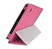 iShoppingdeals - for SKYTEX Skypad 10s 10.1-INCH Tablet SP1020 PU Leather Folio Cover Case, Hot Pink