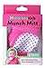 Munch Mitt Teething Mitten is Teether That Stays on Baby's Hand for Self-Soothing Pain Relief with Hygienic Travel / Laundry Bag, Pink Shimmer