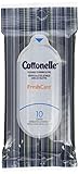 Cottonelle Fresh Care Flushable Wipes, Travel Pack, 12 Travel Packs of 10 Cloths Each (120Ct)