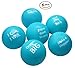 Pure Origins | Motivational Stress Balls | Hand Exercise|Gift 6-Pack |Fidget Accessory for Stress Relief, Special Needs, Concentration, Anxiety, Motivation, ADHD, Autism and Team Building (Scuba Blue)
