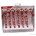 Ohio State Buckeyes 2010 Christmas Candy Cane Ornaments