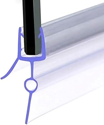 VeeBath C Type Shower Screen Door Seal for 6mm Glass, Upto 23mm Gap, 900mm