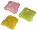 Speciality Pack Containing 3 Yeowww! 100% Organic Catnip Pillows (Contains a Pink, Yellow and Green Pillow)