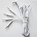DC 3.5mm Electrode Wires Tens EMS Machine 4-pin Cables Connection 3.5mm Reusable 2mm Plug in Long-life Massage Machine (2)