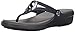crocs Women's Sanrah Beveled Circle Sandal, Navy/Graphite, 8 M US