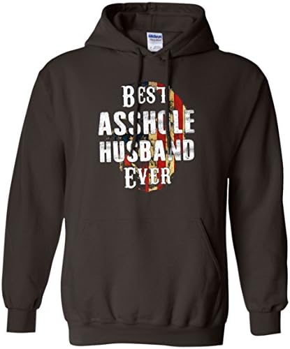 Best Asshole Husband Ever Hoodie Funny Gift For Husband, Patriot, Verteran on Birthday, Veteran Day, Christmas