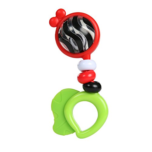 Baby Einstein Bright Bold Rattle & Teether High Contrast Rattle