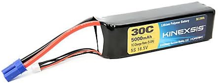 Kinexsis 18.5V 5000mAh 5S 30C LiPo 10AWG EC5 Battery