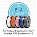 Flashforge USA PLA Filament 1.75 mm - 0.5 KG - Adventurer 3, Dreamer, Finder, Inventor (Peach)