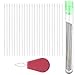 25pcs Beading Needles Size 8 with Needle Threader in Storage Tube