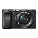 Sony ILCE-6400L a6400 Mirrorless APS-C Interchangeable-Lens Camera with 16-50mm Lens Bundle with 64GB Memory Card, Photo and Video Editing Suite, Camera Bag, 40.5mm Filter Kit and Camera Batterythumb 1