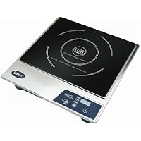 Max Burton 6200 Maxi-Matic Deluxe 1800-Watt Induction Cooktop, Black