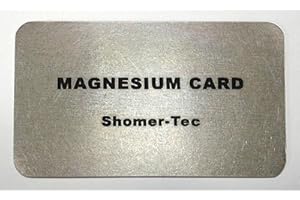 SHOMER-TEC Fire Cards Magnesium or Cedar Cards for Emergency fire Starting (Magnesium)