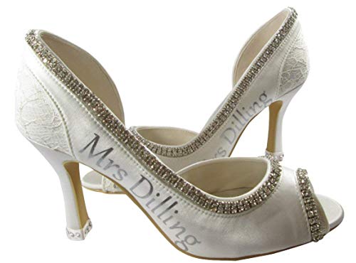 3.5 inch wedding heels