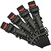 Tourniquets, Jwxstore 4Pack Outdoor Portable Tourniquet One Hand First Aid Quick Slow Release Buckle Medical Military Tactical Emergency Tourniquet