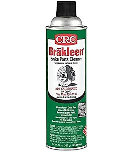 Amazon.com: Aerosol CRC 05084 BRAKLEEN Brake Parts Cleaner - Non