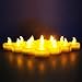 Novelty Place Longest Lasting Battery Operated Flickering Flameless LED Tea Light Candles (Pack of 24)